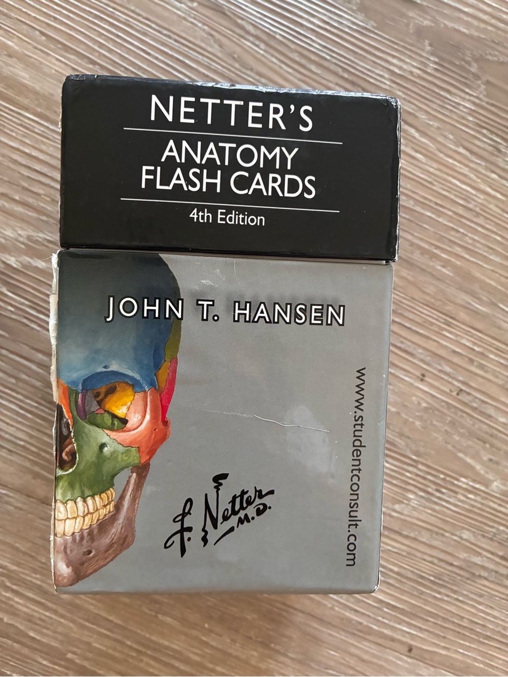 Anatomy Flash Cards by FRANK NETTER